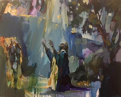 Garden of Gethsemane Painting Dirk Walker Fine Art